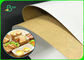 처녀 목재 펄프 250gsm - 음식 상자를 위한 360gsm 백색 최고 Kraft 뒤